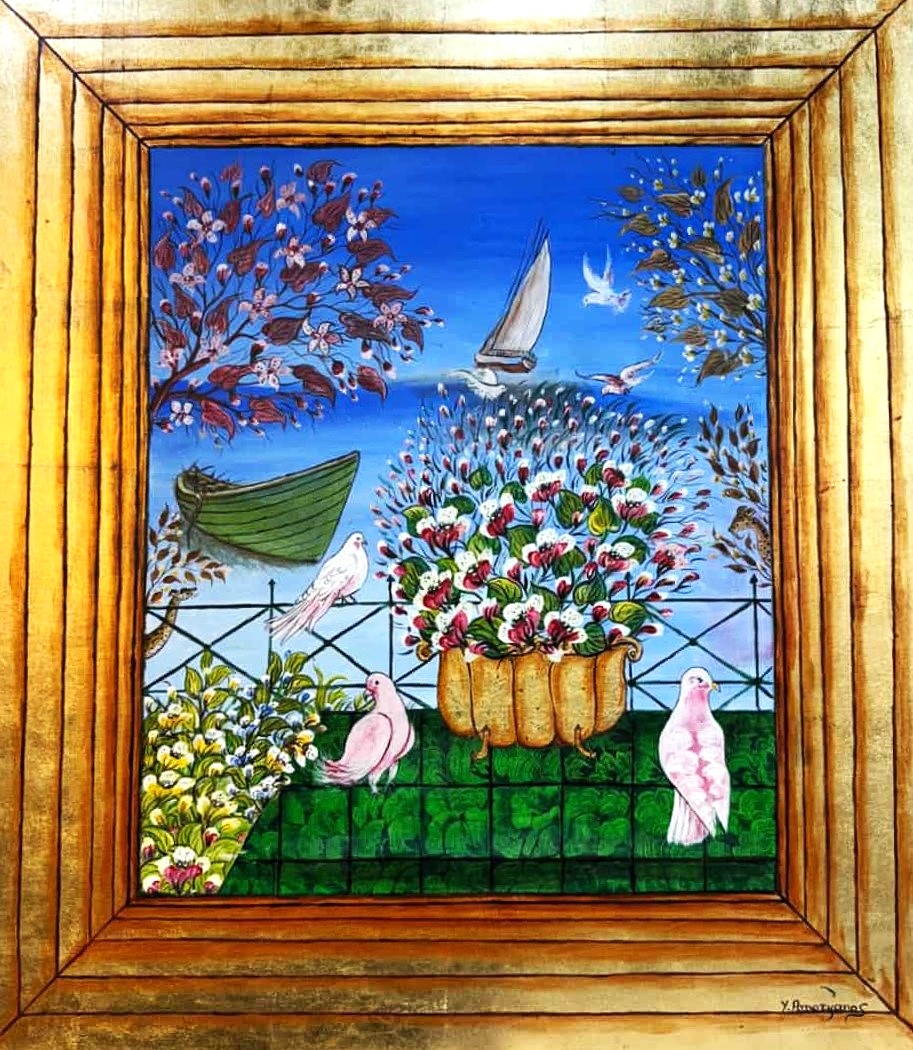 Εγκαινιάζεται η έκθεση ζωγραφικής του Γιάννη Αμοργιανού την Παρασκευή 28 Νοεμβρίου, στον εκθεσιακό χώρο του Μύλου του Παππά 