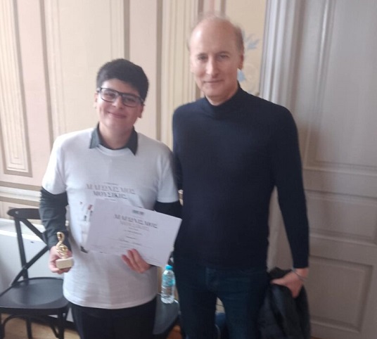 Πρώτο βραβείο σε Πανελλήνιο Διαγωνισμό Πιάνου για Λαρισαίο μαθητή του Μουσικού Σχολείου