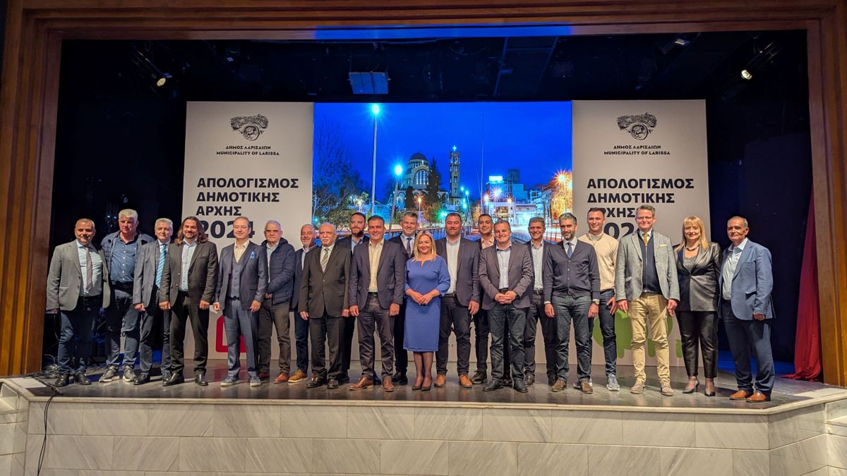 Παρουσίασε έργα και δράσεις του 2024 ο Δήμαρχος Λαρισαίων -  «Η κοινή μας διαδρομή έχει μία μόνον κατάληξη: να κάνουμε τη Λάρισα σπουδαία ξανά!», τόνισε ο Θανάσης Μαμάκος