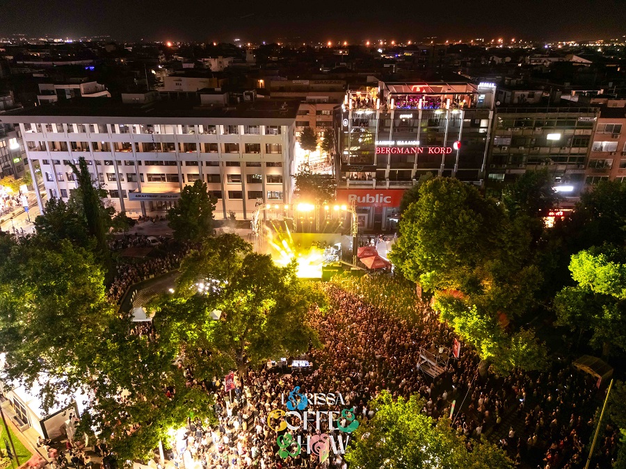 Φαντασμαγορική έναρξη για το Larissa Coffee Show 2025 - Θ.Μαμάκος: «Η Λάρισα δημιουργεί, εξελίσσεται και πρωταγωνιστεί»