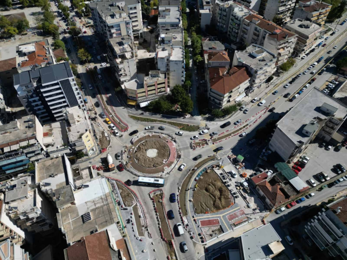 Ανεβάζουν ταχύτητα τα έργα για τον Εσωτερικό Δακτύλιο - Ασφαλτόστρωση στον κόμβο Φαρσάλων από την Κυριακή, εντός Νοεμβρίου έναρξη εργασιών στην Τ.Τσιόγκα