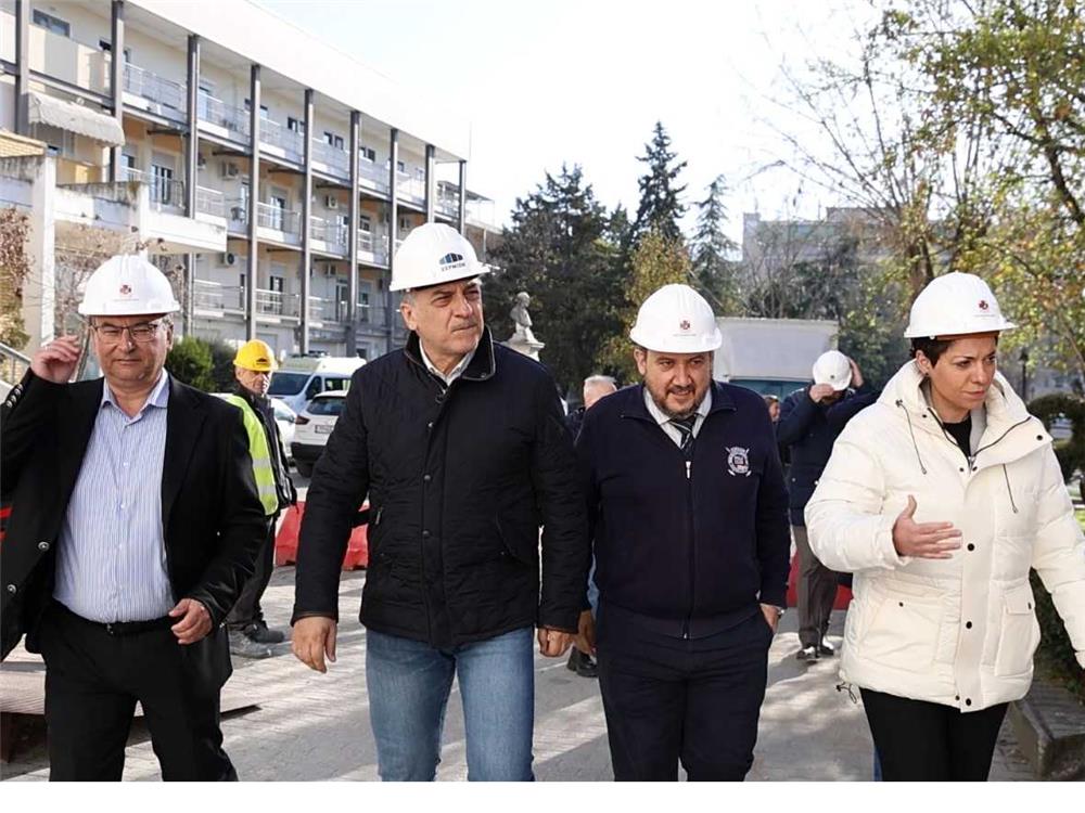 Ξεκίνησαν οι εργασίες για τη συνδετήρια πτέρυγα 115 κλινών του ΓΝΛ